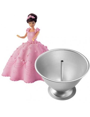 Molde Metal Falda Muñeca Wilton