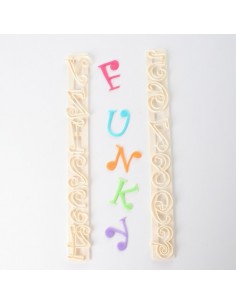 Cortantes de Alfabeto y Números Funky FMM