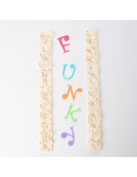 Cortantes de Alfabeto y Números Funky FMM