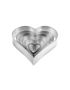 Cortantes Corazones 6ud Tescoma