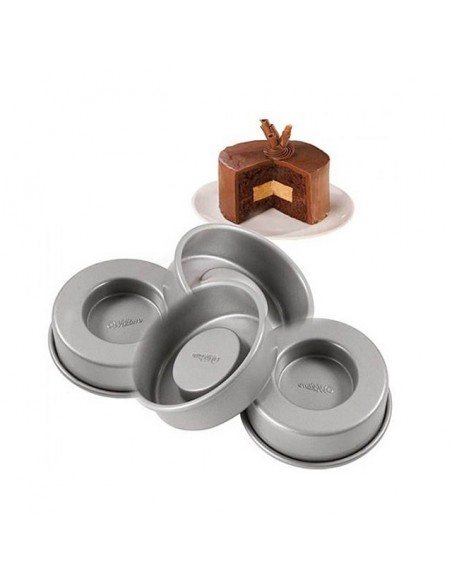 Molde Metal Wilton 10cm Relleno Cuadrado