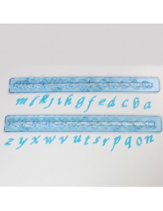 Cortantes Alfabeto Minúsculas Cursiva FMM