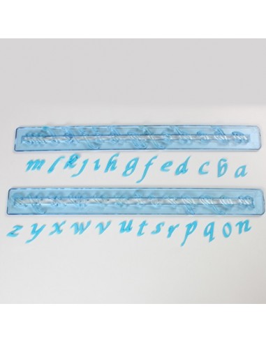Cortantes Alfabeto Minúsculas Cursiva FMM
