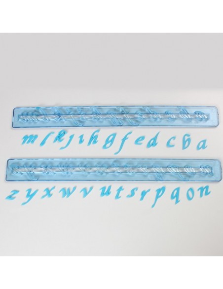 Cortantes Alfabeto Minúsculas Cursiva FMM