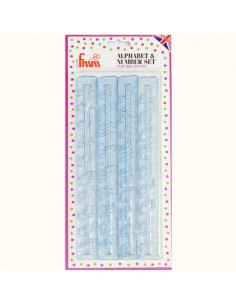 Cortantes Alfabeto y Números Mayúsculas Cursiva FMM 2