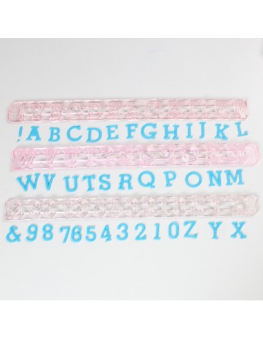 Cortantes Alfabeto y Números Mayúsculas FMM