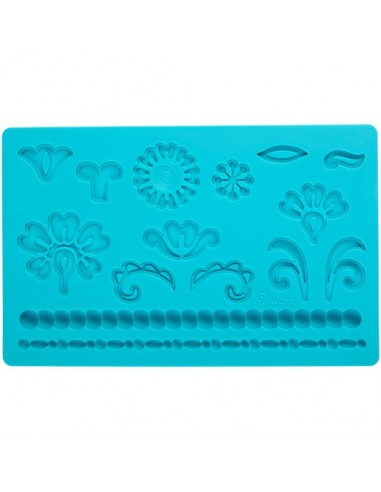 Molde Fondant Wilton Diseño Damasco