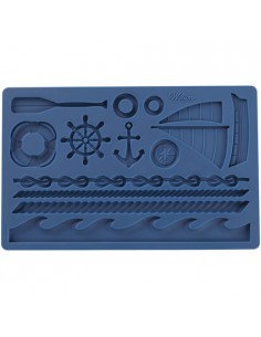 Molde Fondant Diseño Náutico Wilton 2