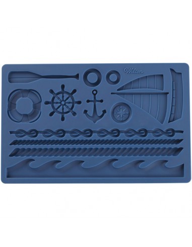 Molde Fondant Wilton Diseño Náutico