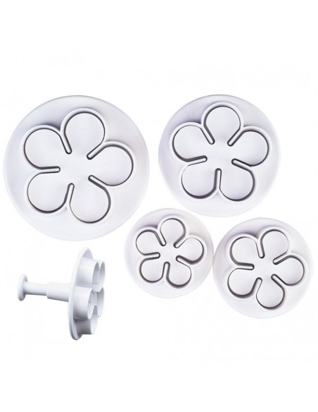 Cortantes Rosas 4ud Stadter