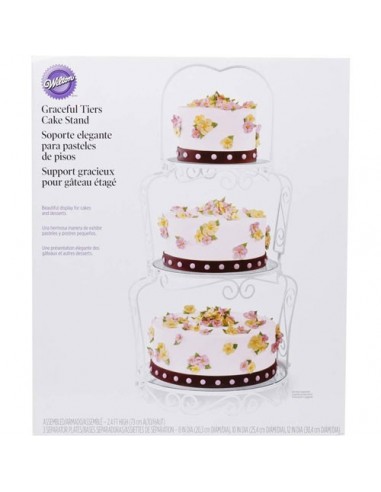 Stand 3 Pisos para Tartas Wilton