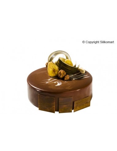 Molde Silicona  Redondo 18cm h: 4cm Silikomart