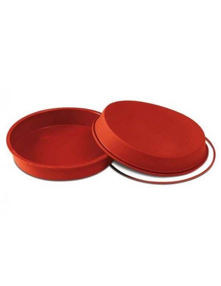 Molde Silicona  Redondo 28cm h: 4,7cm Silikomart