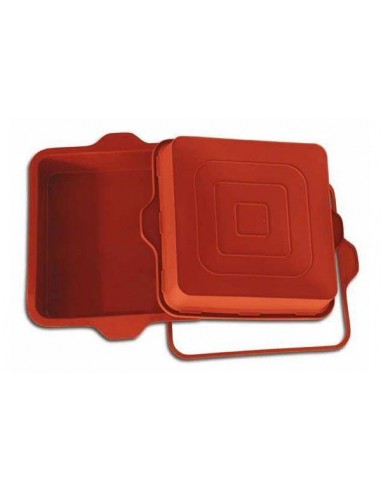 Molde Silicona Cuadrado 23x23x5cm Silikomart