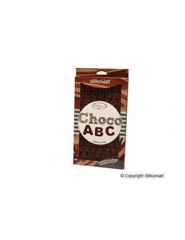 Molde Silicona Letras Chocolate Silikomart