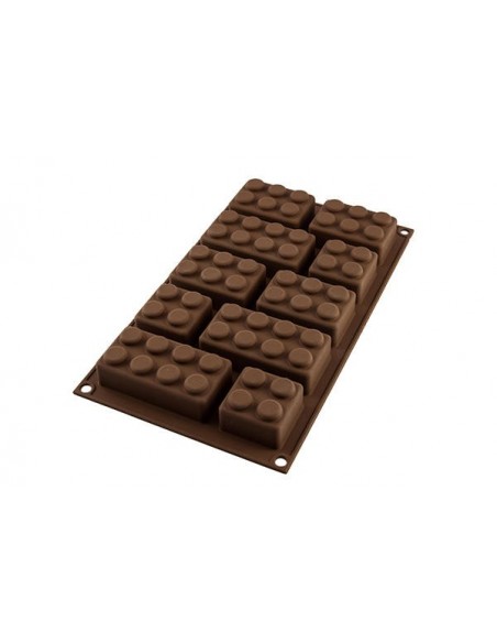 Molde Silicona Choco Block Silikomart