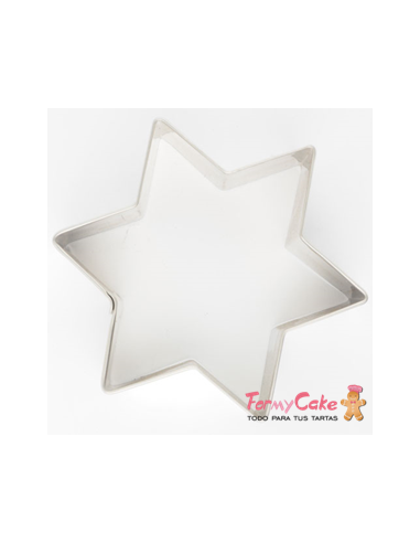 Cortador Galleta Estrella 8cm