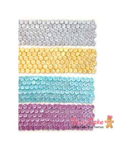 Molde Silicona Borde Lentejuelas Grandes Karen Davies