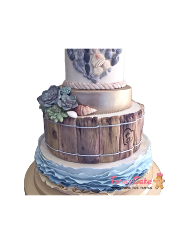 Molde Silicona  Madera Rústica por Alice de Karen Davies