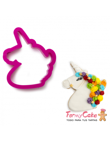 Cortante Unicornio 8,5x10cm Decora