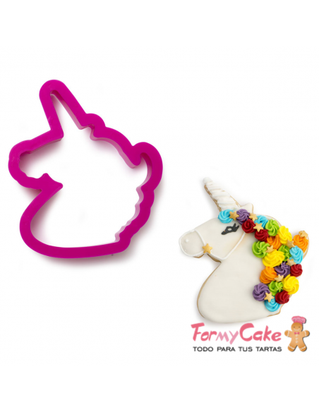 Cortante Unicornio 8,5x10cm Decora