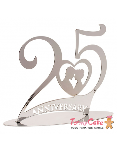 Figura 25 Aniversario Bodas de Plata Dekora