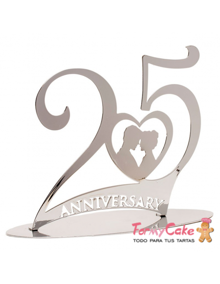 Figura 25 Aniversario Bodas de Plata Dekora