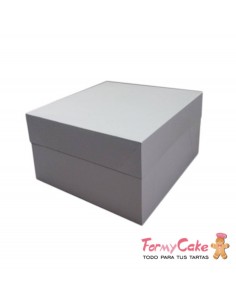 Caja Blanca para Tartas 20x20x15cm FormyCake