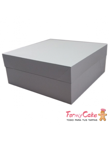 Caja Blanca para Tartas 30x40x15cm
