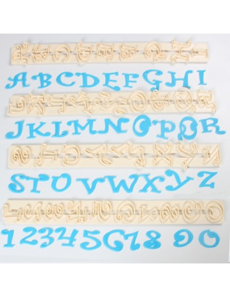 Cortantes de Alfabeto y Números Funky FMM