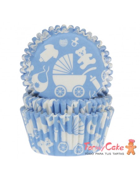 Cápsulas Motivos Bebé Azules House of Marie