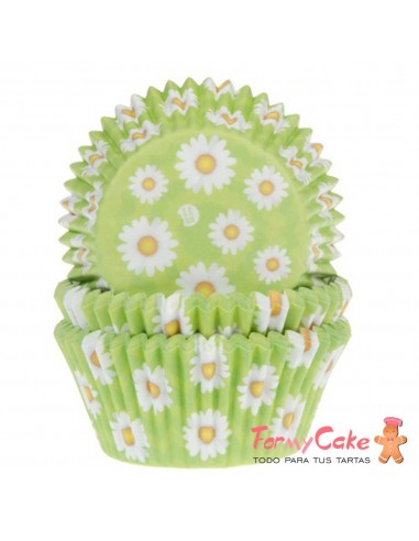 Cápsulas Verdes Con Margaritas House of Marie