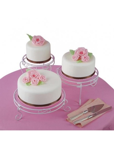 Set 3 Soportes Para Tartas Wilton