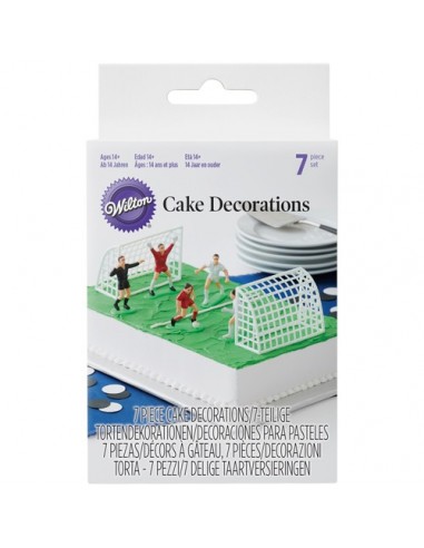 Kit Fútbol para Tartas 9 Piezas Wilton