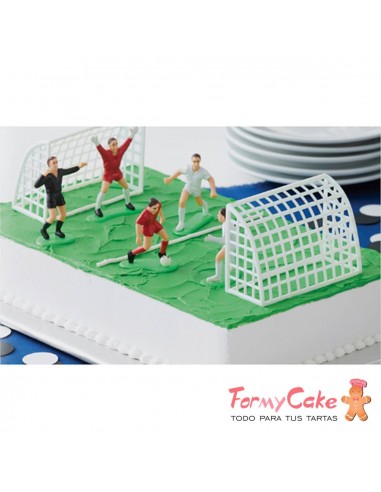 Kit Fútbol para Tartas 9 Piezas Wilton