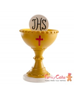 Figura  Cáliz Comunión 11,5cm Dekora