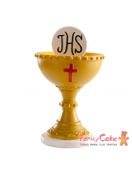 Figura  Cáliz Comunión 11,5cm Dekora